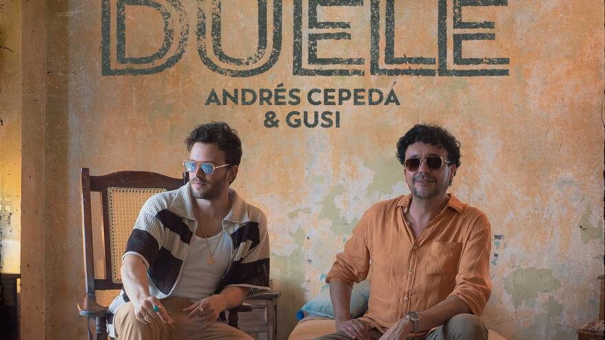 Andrés Cepeda presenta su nuevo sencillo a dúo con Gusi