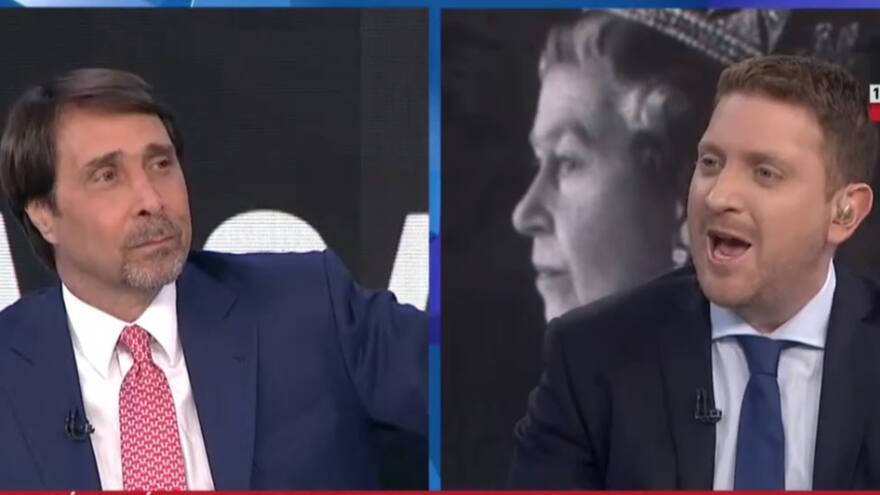 Boca-River: Presentador relacionó a los equipos argentinos con Isabel II