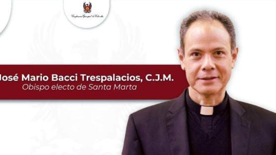 Sacerdote oriundo de Magangué es el nuevo obispo de Santa Marta