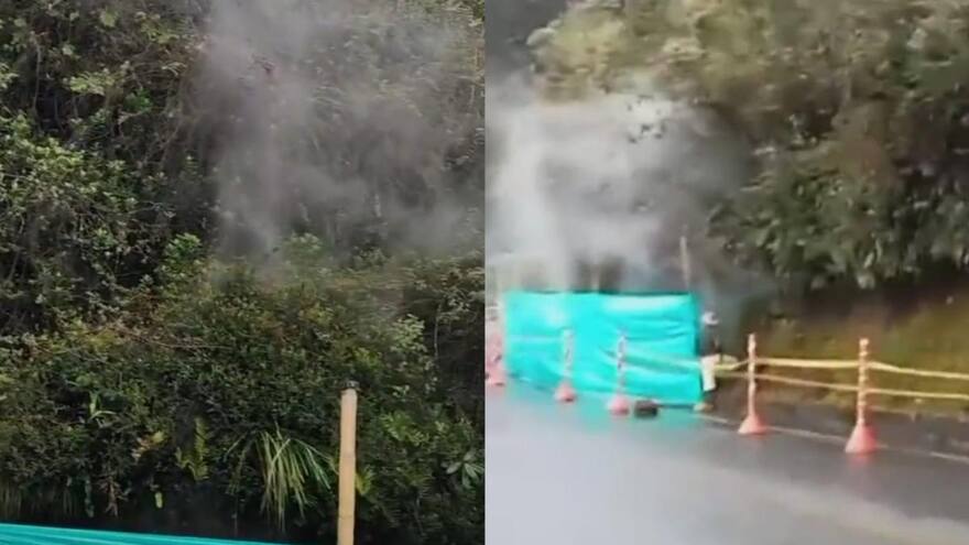 Anomalía térmica de Cerro Bravo sería producto de un incendio subterráneo