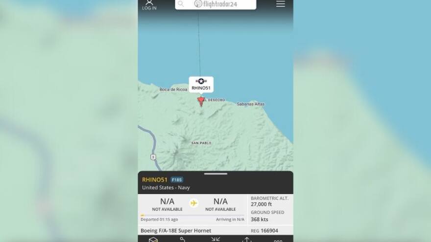 ¿Avión de combate de Estados Unidos entró a territorio venezolano? Esto se sabe