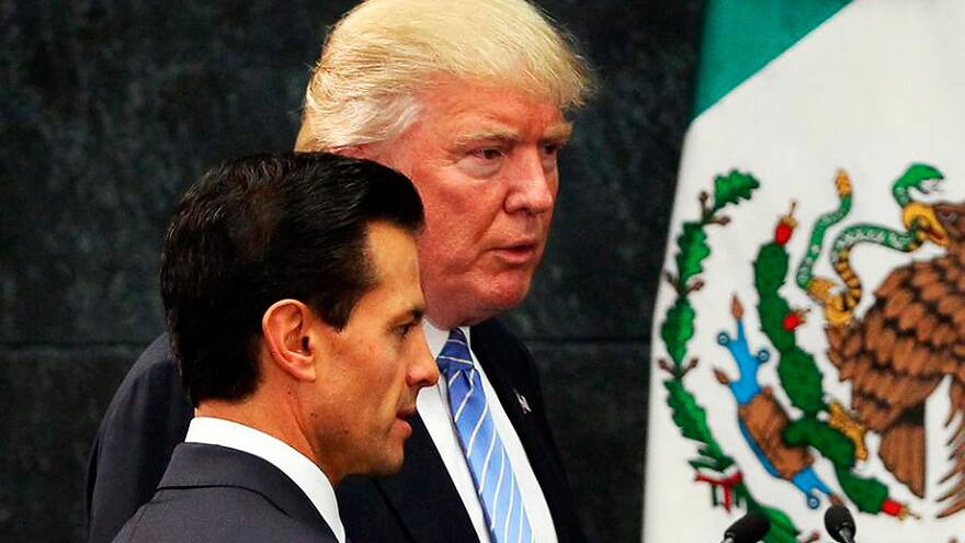 México desmiente a Trump sobre llamada con Peña Nieto
