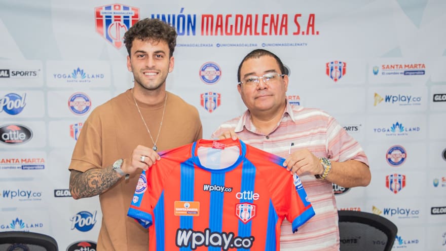 Peculiar video de Unión Magdalena para presentar al uruguayo Cristian Sención
