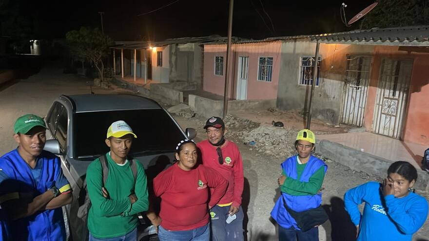 Recicladores protestan exigiendo pago de la tarifa de aprovechamiento a Interaseo en Soledad