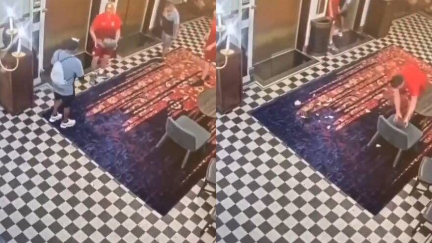 Video: jugadores del Toluca rompieron un jarrón de 12000 dólares en un hotel de Estados Unidos