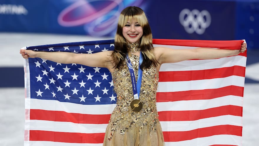 La patinadora estadounidense Alysa Liu, oro olímpico un año después de volver tras su retirada