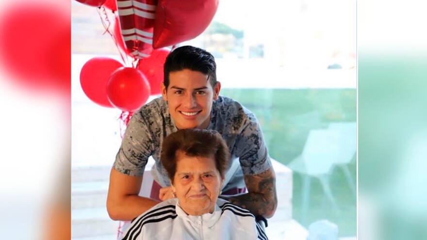 'Tu amor perdurará por siempre', el mensaje de despedida de James a su abuela