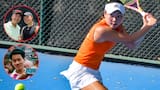 La hija de un campeón de Roland Garros anda en Barranquilla siguiéndole los pasos a su padre