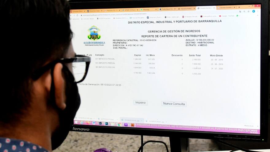 Impuestos distritales: 14 mil contribuyentes salieron de las deudas