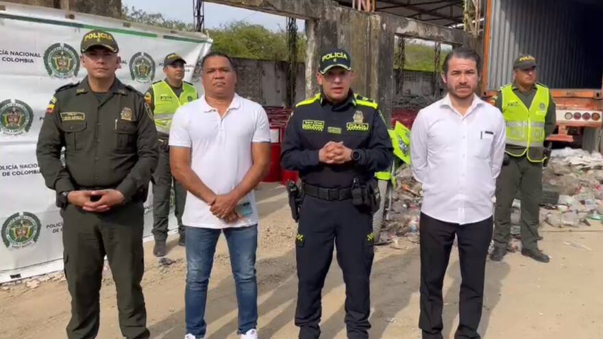 En Barranquilla, Policía Nacional capturó a dos personas con mercancía robada