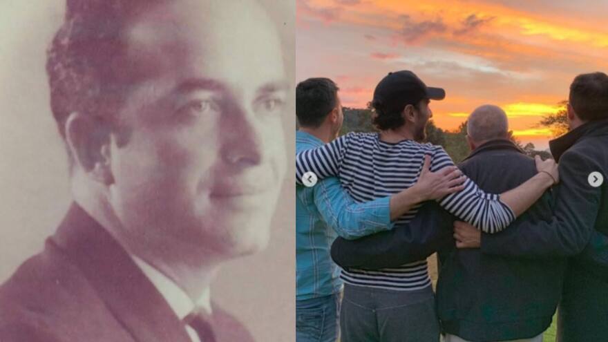 'Vuela alto padre': Manolo Cardona se despide de su papá tras fallecimiento