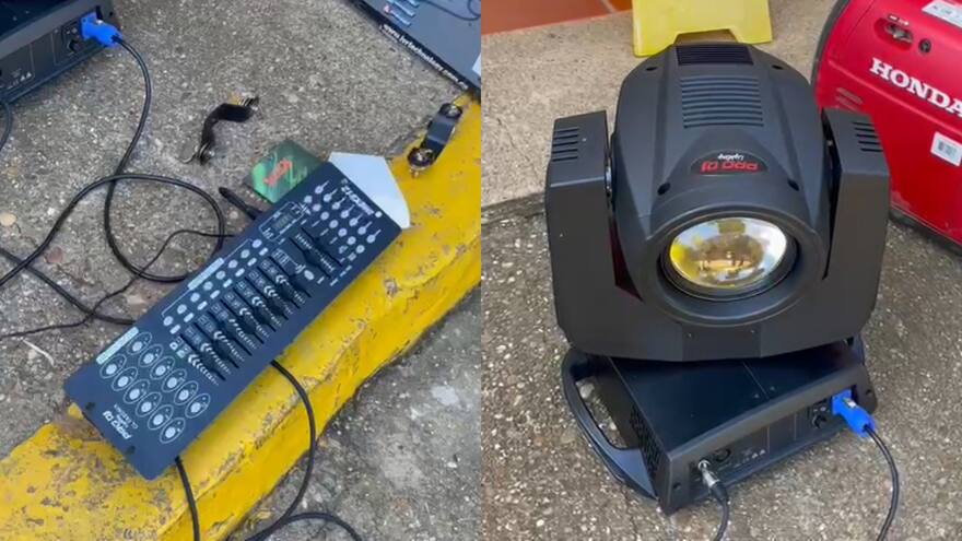 Reflectores y perifoneo: estrategias para hallar a niños perdidos en la selva