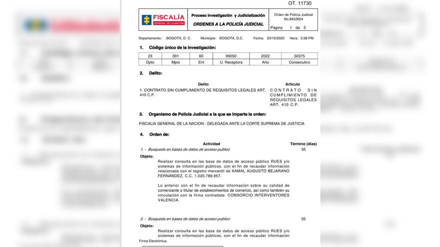 Fiscalía decomisó discos duros en la Gobernación de Córdoba