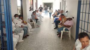 Los empleados del Hospital Universitario de Sincelejo llevan dos días en cese de actividades