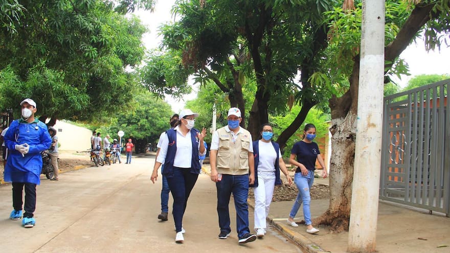 Casos de COVID-19 en Valledupar aumentan, pero la gente sigue en la calle