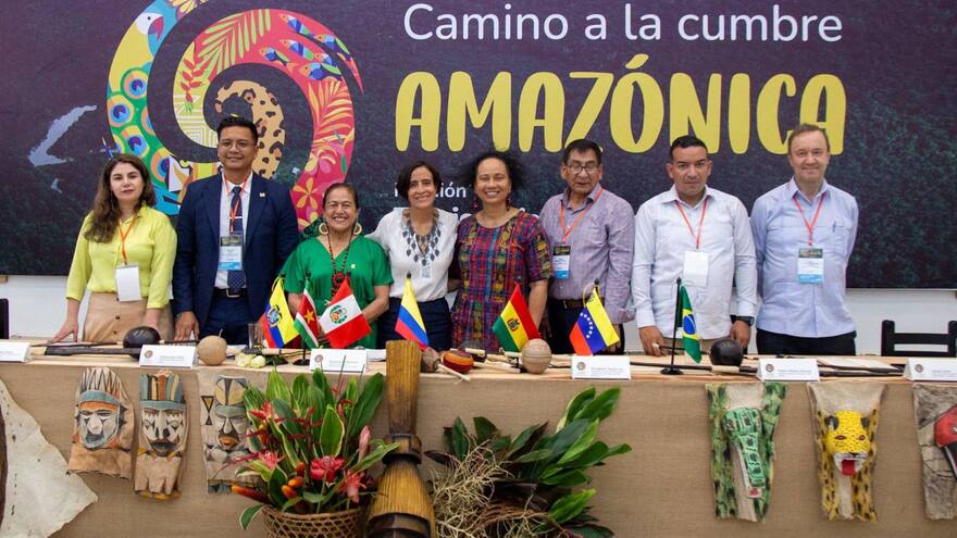 8 países dan los primeros pasos para lograr el 'gran acuerdo' de la Amazonía