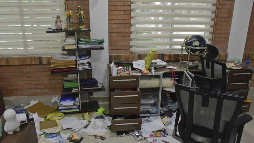 Un ‘rosario’ de colegios han sido robados en la Vía al Mar