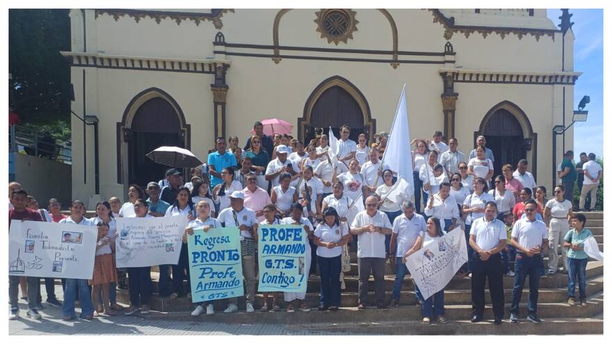 Gobierno y gremios rechazan la desaparición de rector en Sucre