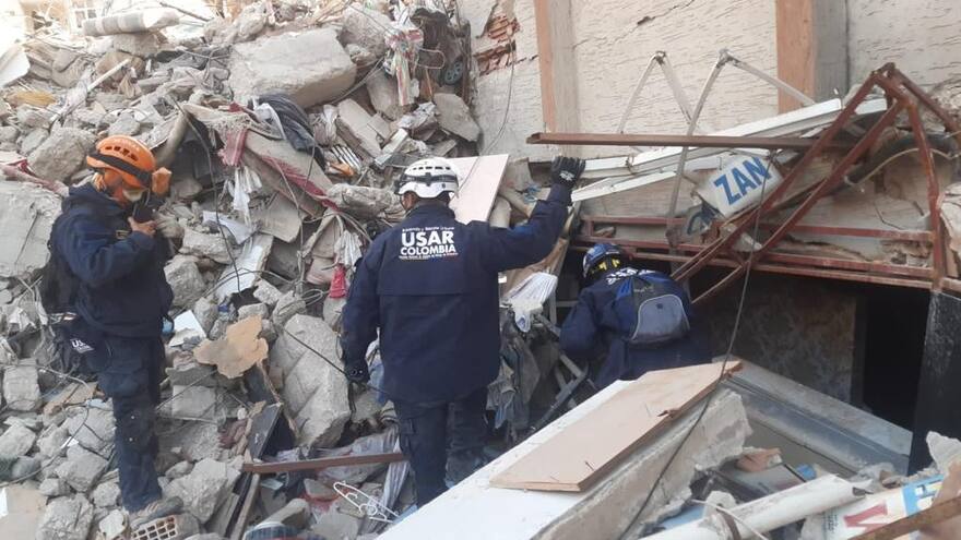 Terremoto en Turquía: rescatistas colombianos continúan con sus labores humanitarias