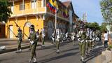 Puerto Colombia conmemoró los 215 años de independencia con emotivo desfile militar