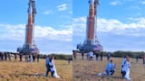 Video: ingeniero de la NASA pidió matrimonio a su novia frente al cohete de la misión Artemis II