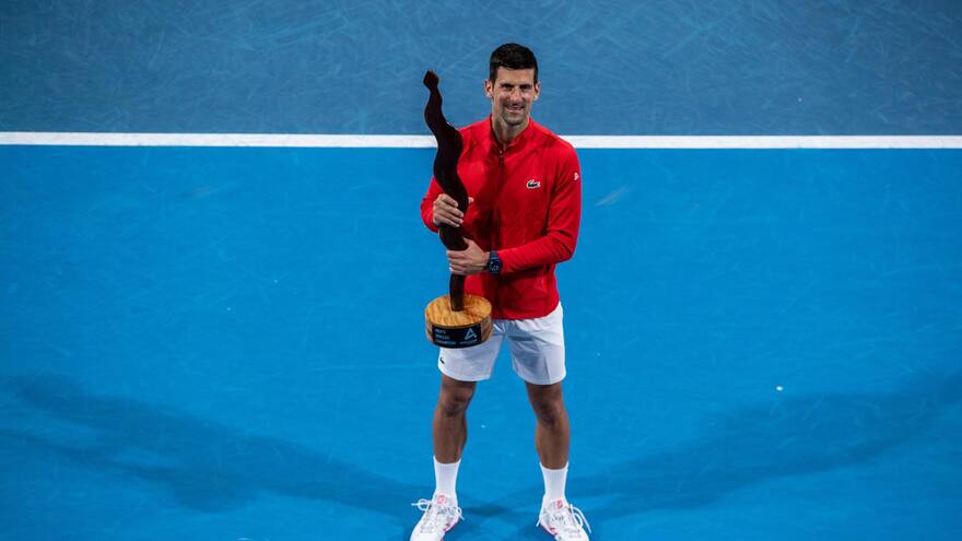Novak Djokovic empieza el año con un nuevo título