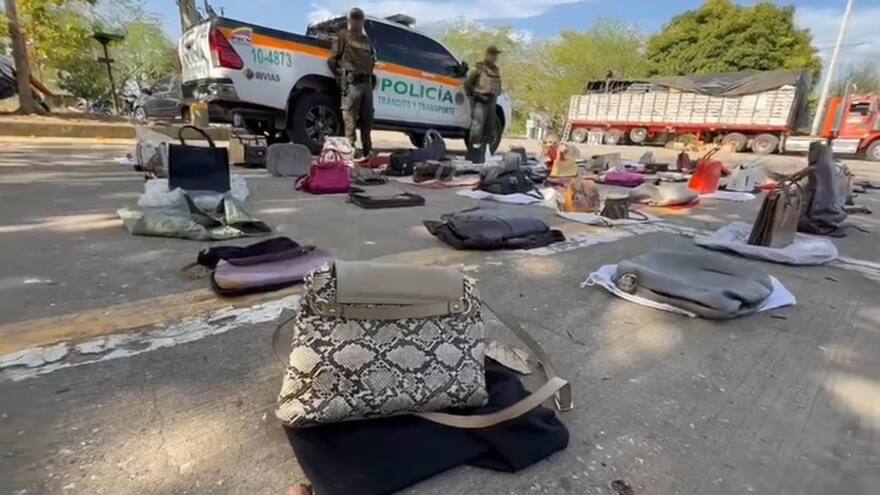 En vías de Córdoba incautan bolsos elaborados con pieles de animales silvestres