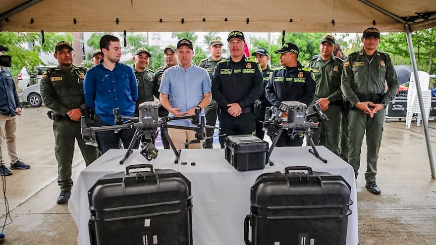 A la lucha contra la criminalidad en Sucre le incluyen drones