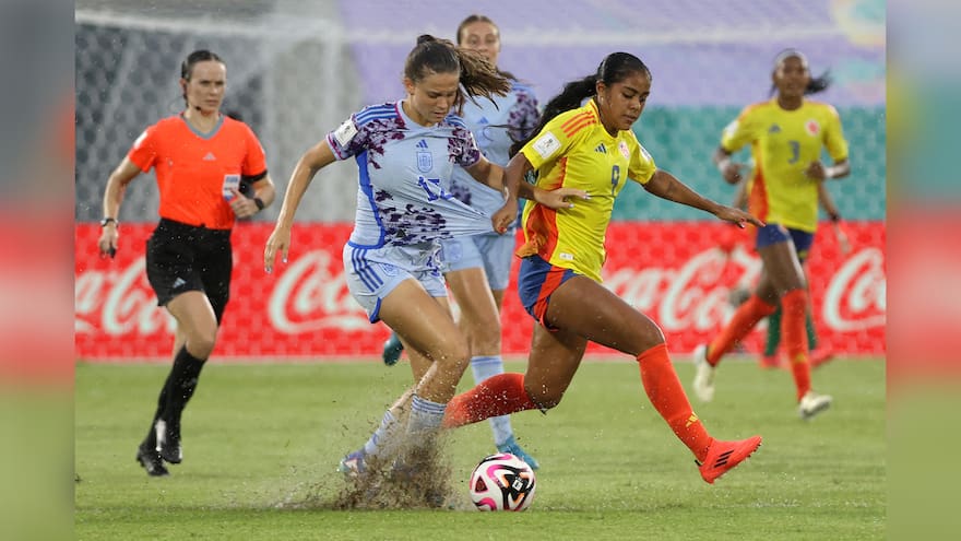 Colombia perdió ante España y quedó eliminada del Mundial Femenino sub-17