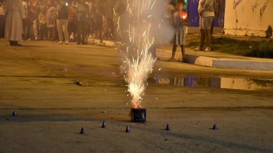 ¡Atento! El uso de pólvora puede causar pérdida auditiva severa