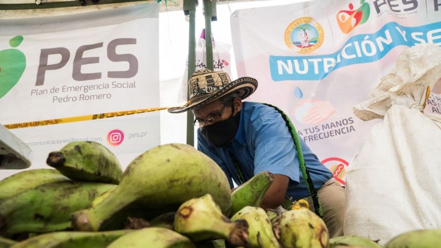 Campesinos de Montes de María vendieron 16 toneladas de alimentos
