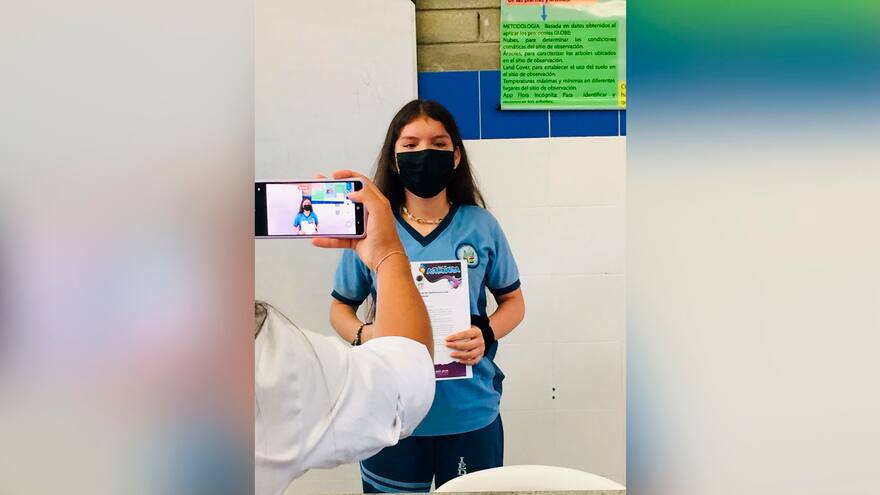 Juana Estrada, la estudiante barranquillera de 13 años que irá a la Nasa