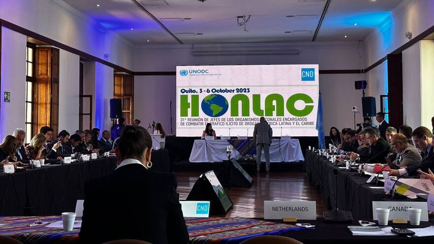 Con alerta sobre fentanilo culminó la reunión de jefes antidrogas de Latinoamérica en Ecuador