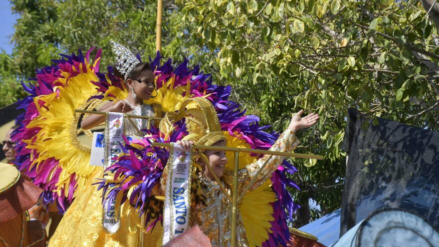 La tradición y el folclor revivieron en las calles de 'Santoto'