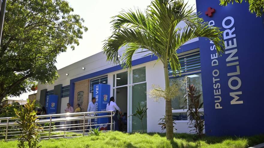 Entregan nuevo puesto de salud en Sabanalarga, Atlántico