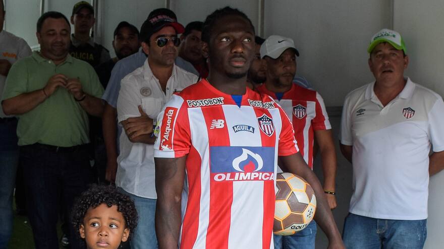 Yimmi Chará será presentado como jugador de Junior en posesión de Álex Char