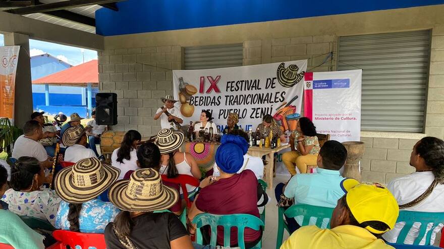El pueblo Zenú realiza el IX Festival de Bebidas Tradicionales