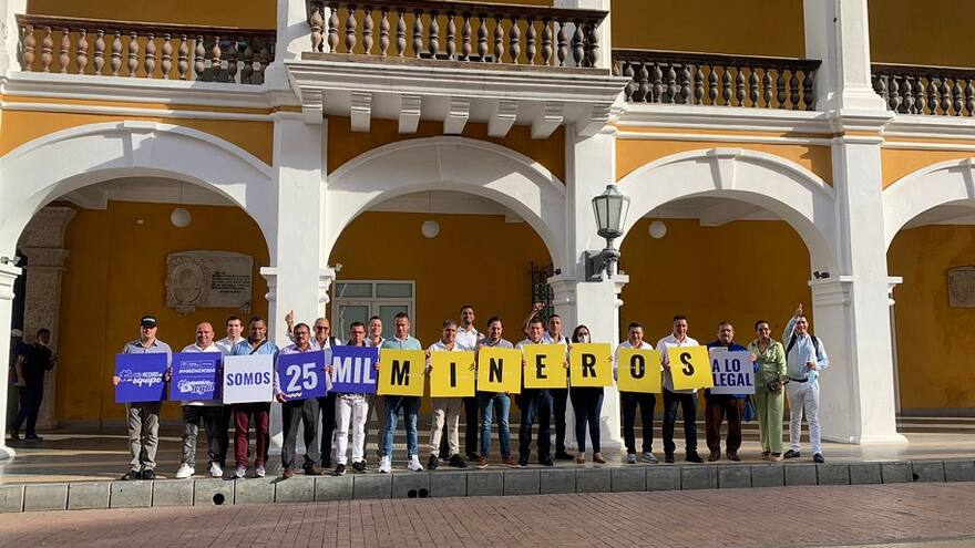 Colombia llega a los 25 mil mineros formalizados en los últimos cuatro años