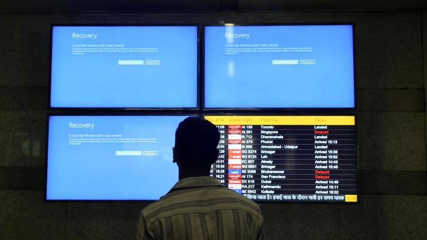 Aerocivil monitorea sistemas operativos tras fallo de Microsoft