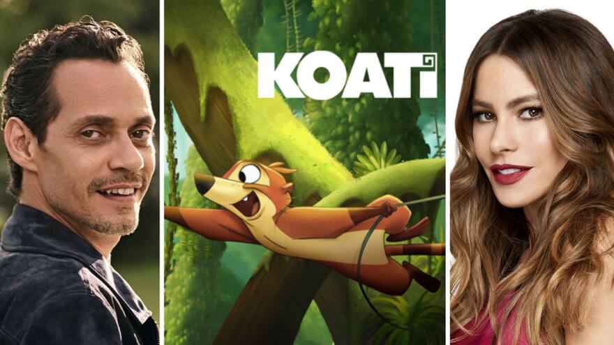 Marc Anthony se une a la película animada 'Koati' de Sofía Vergara