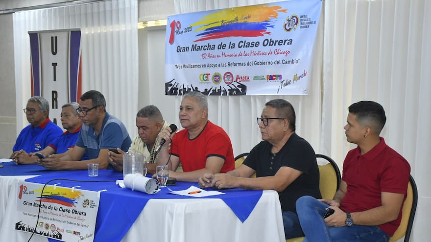 Centrales obreras preparan movilización para el 1 de mayo