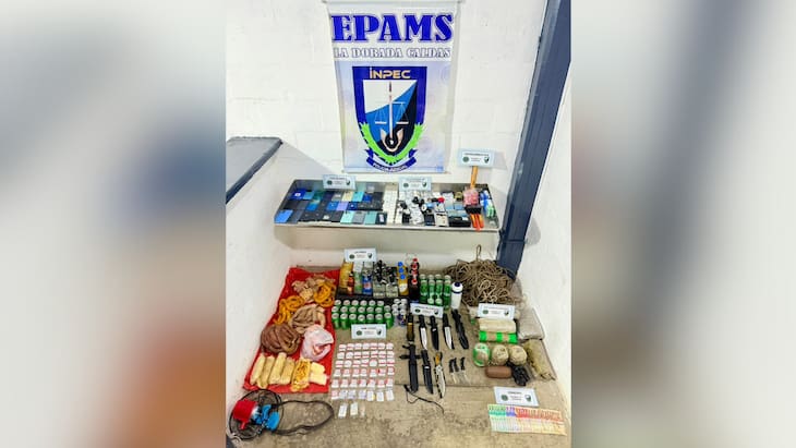 Inpec detecta nueva modalidad de ingreso de elementos prohibidos a cárcel de La Dorada, Caldas