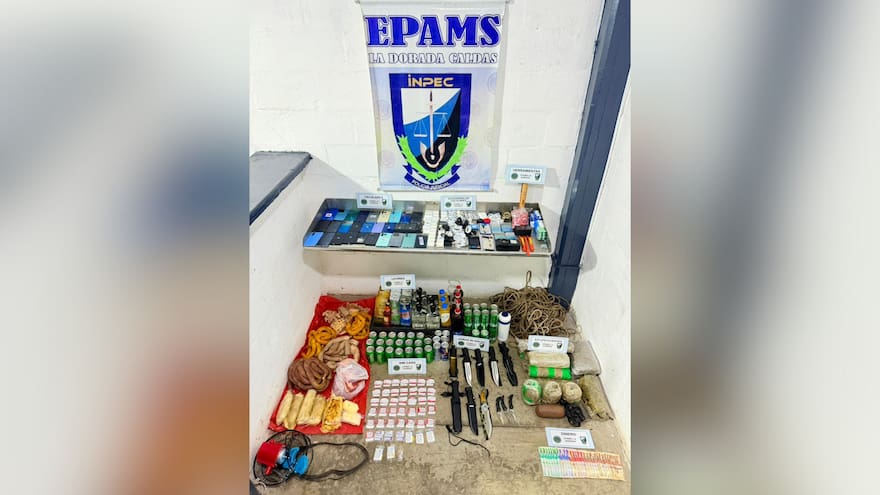 Inpec detecta nueva modalidad de ingreso de elementos prohibidos a cárcel de La Dorada, Caldas