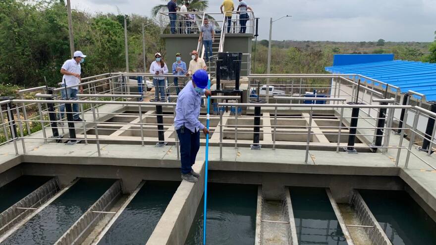 Avanzan obras en nuevo acueducto de Turbana, Bolívar