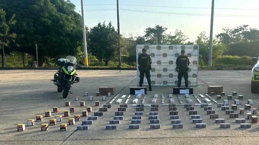 En vías de Córdoba incautaron 74 kilos de pólvora