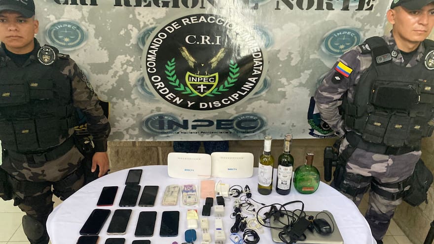 Incautan botellas de whisky, celulares y efectivo en operativo en El Bosque