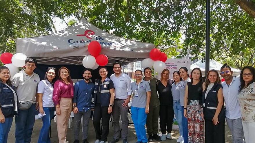 Brindan paquetes de prevención frente al VIH a ciudadanos de B/quilla