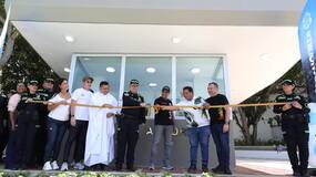 Fuerte llamado del alcalde Char a Policía para que “fortalezca su labor” en seguridad durante inauguración del CAI Alboraya