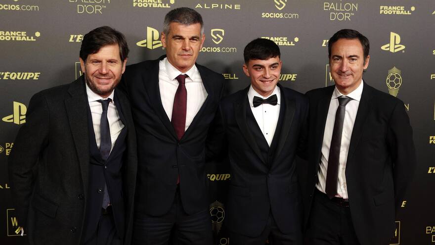 Pedri ganó el trofeo Kopa, el Balón de Oro al mejor sub-21 del año