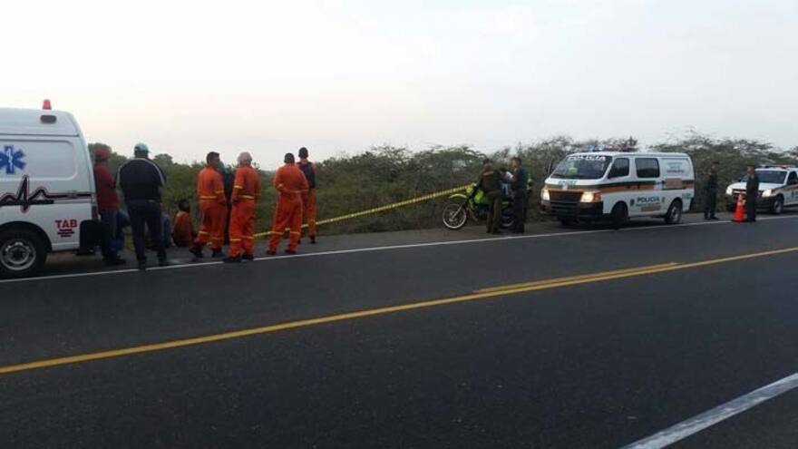 Hombre murió al ser atropellado por una tractomula en la Zona Bananera